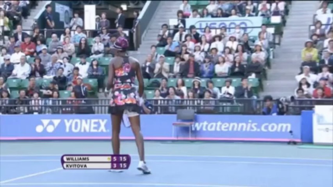 Tokio: Endstation für Williams im Halbfinale