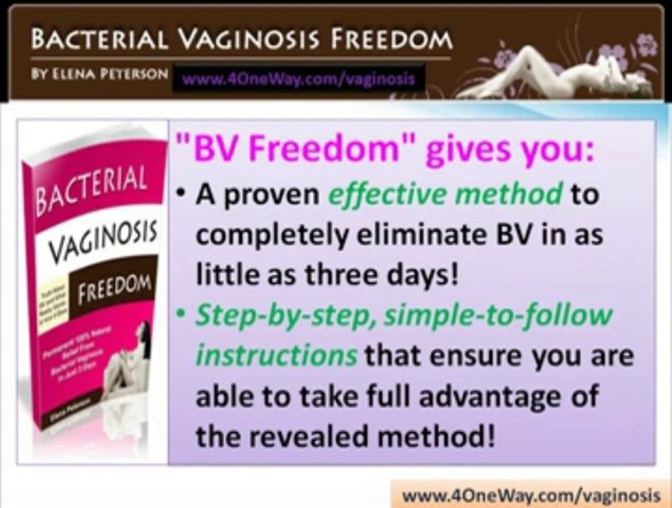 Bacterial Vaginosis Cure | Bacterial Vaginosis Freedom