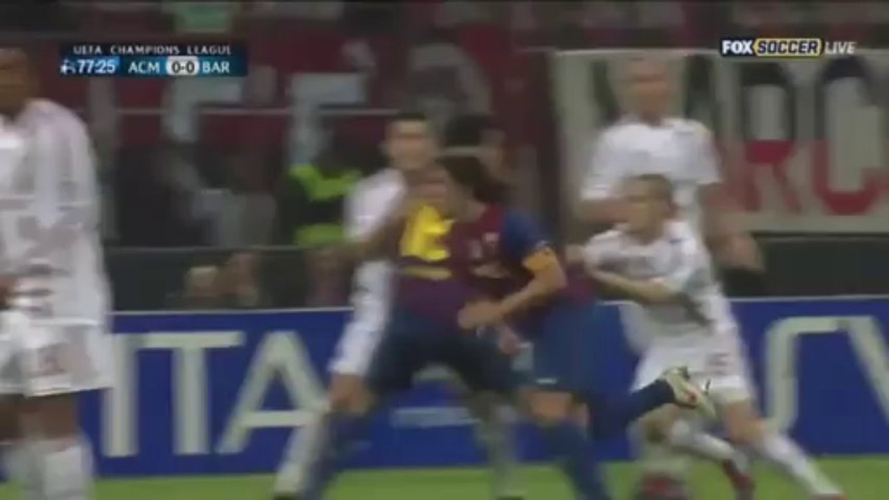 AC Milan - FC Barcelona 0:0 (28.03.2012) Liga Mistrzów - ćwierćfinał, 1. mecz