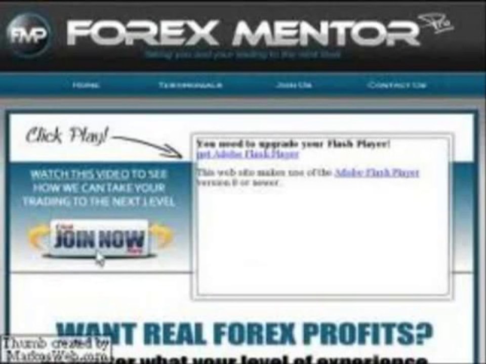Forex Mentor Pro from Dean Saunders