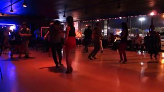 Jessica Szota y Oscar Martinez (HOU) social dance @ DC Saturday Salsa Social