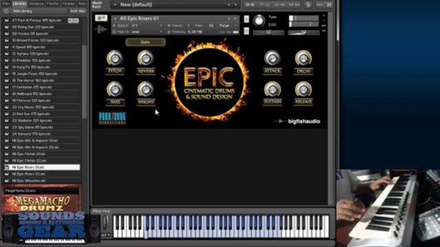 Review: Big Fish Audio Epic Cinematic Drums and Sound Design