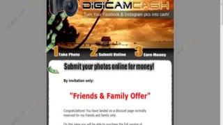 The Digicamcash - Use Your Camera And Submit Your Photos Online For Money!