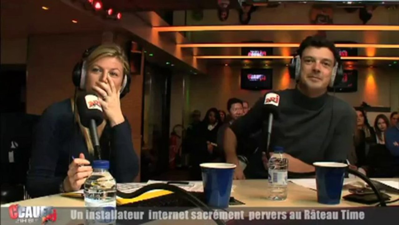 Un installateur internet sacrément pervers au Râteau Time - C'Cauet sur NRJ
