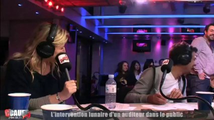 L'intervention lunaire d'un auditeur dans le public - C'Cauet sur NRJ