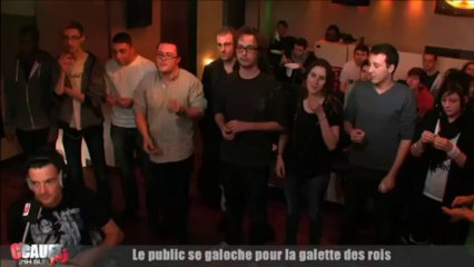Le public se galoche pour la galette des rois - C'Cauet sur NRJ