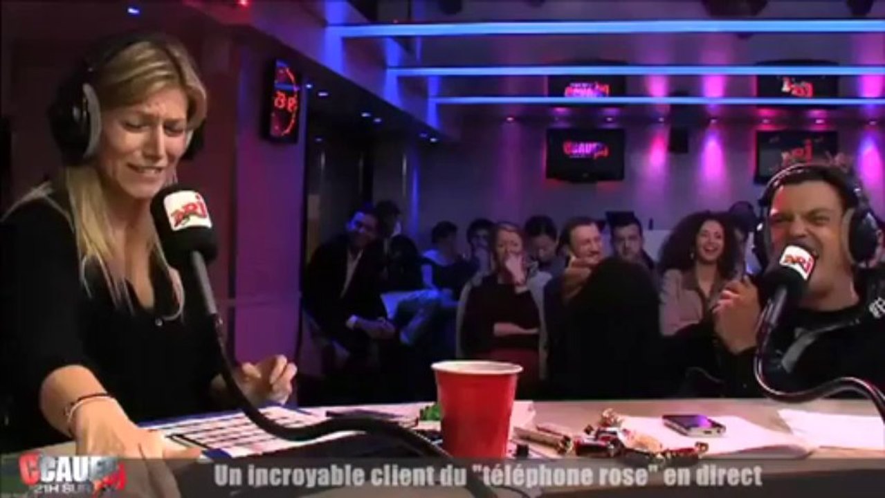 Un incroyable client du téléphone rose en direct - C'Cauet sur NRJ