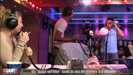 Un doigt qui pue dans le nez de Jérémy qui chante - C'Cauet sur NRJ