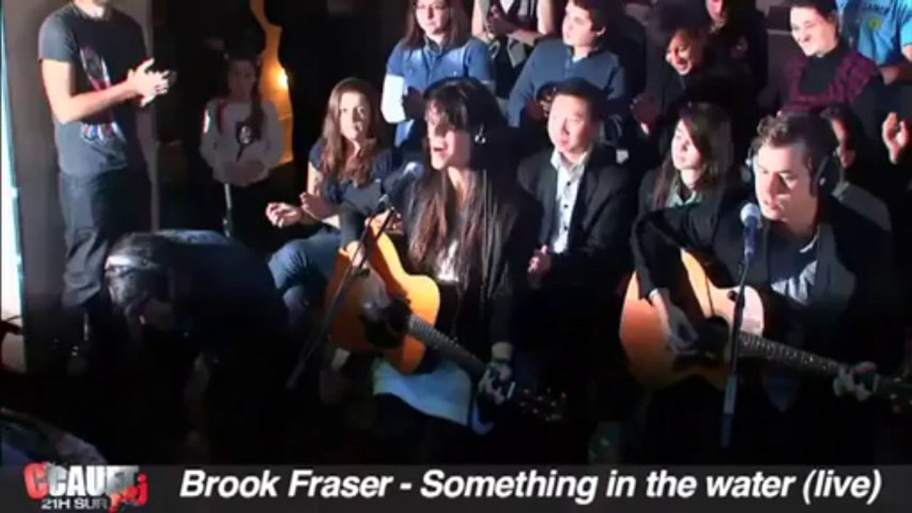 Brook Fraser - Something in the water - Live - C'Cauet sur NRJ