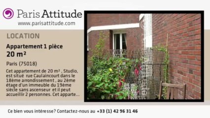 Appartement Studio à louer - Montmartre, Paris - Ref. 7821