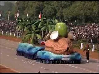 Tableau of Lakshadweep displayed on Republic Day
