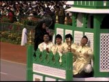 Tableau of Delhi displaying on Republic Day