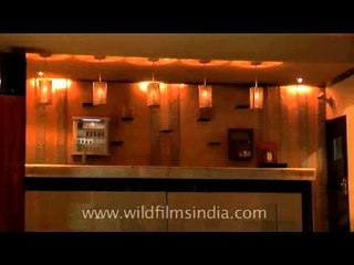 Interiors of Days of the Raj restaurant, New Delhi