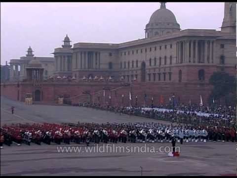 Military bands perform military music magic at Beating Retreat ceremony