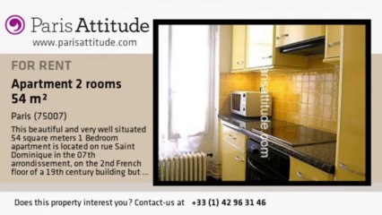 1 Bedroom Apartment for rent - Tour Eiffel, Paris - Ref. 2493