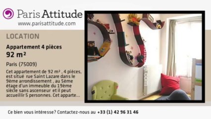 Appartement 3 Chambres à louer - Notre Dame de Lorette, Paris - Ref. 1983