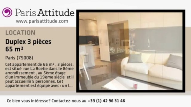 Duplex 2 Chambres à louer - Miromesnil, Paris - Ref. 8002