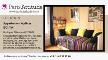 Appartement 3 Chambres à louer - Boulogne Billancourt, Boulogne Billancourt - Ref. 5896