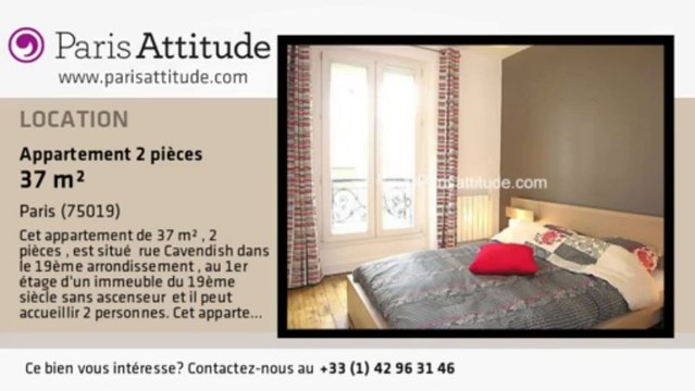 Appartement 1 Chambre à louer - Buttes Chaumont, Paris - Ref. 7224