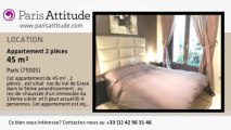 Appartement 1 Chambre à louer - Port Royal, Paris - Ref. 3565
