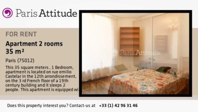 1 Bedroom Apartment for rent - Ledru-Rollin, Paris - Ref. 8481