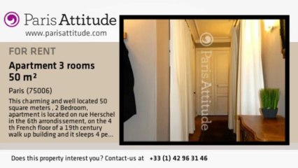 2 Bedroom Apartment for rent - Jardin du Luxembourg, Paris - Ref. 7885