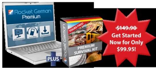 Rocket German! New Product! Review + Bonus