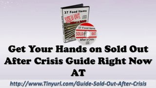 Book Sold Out After Crisis | Food Items Sold Out After Crisis