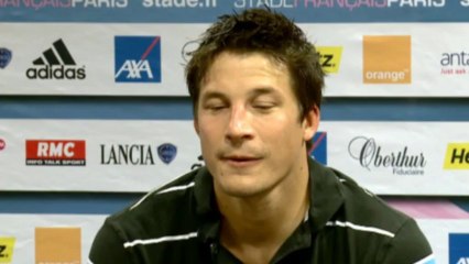 8e journée - Trinh-Duc (MHR) : "Féliciter le Stade Français"