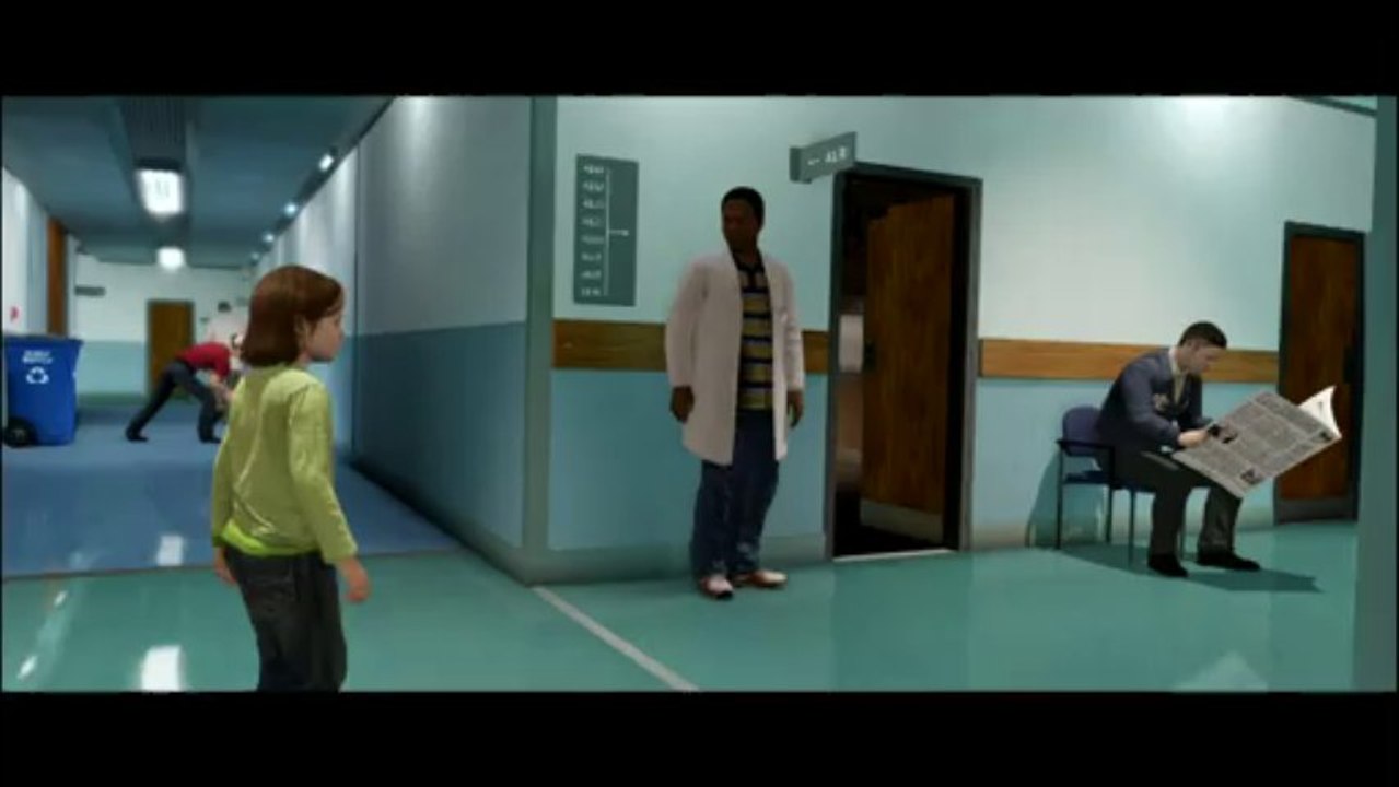 PS3 Beyond Two Souls DEMO - The Experiment Gameplay - HD