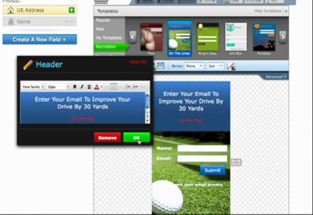 Mobile Monopoly - Mobile Squeeze Page Tactics