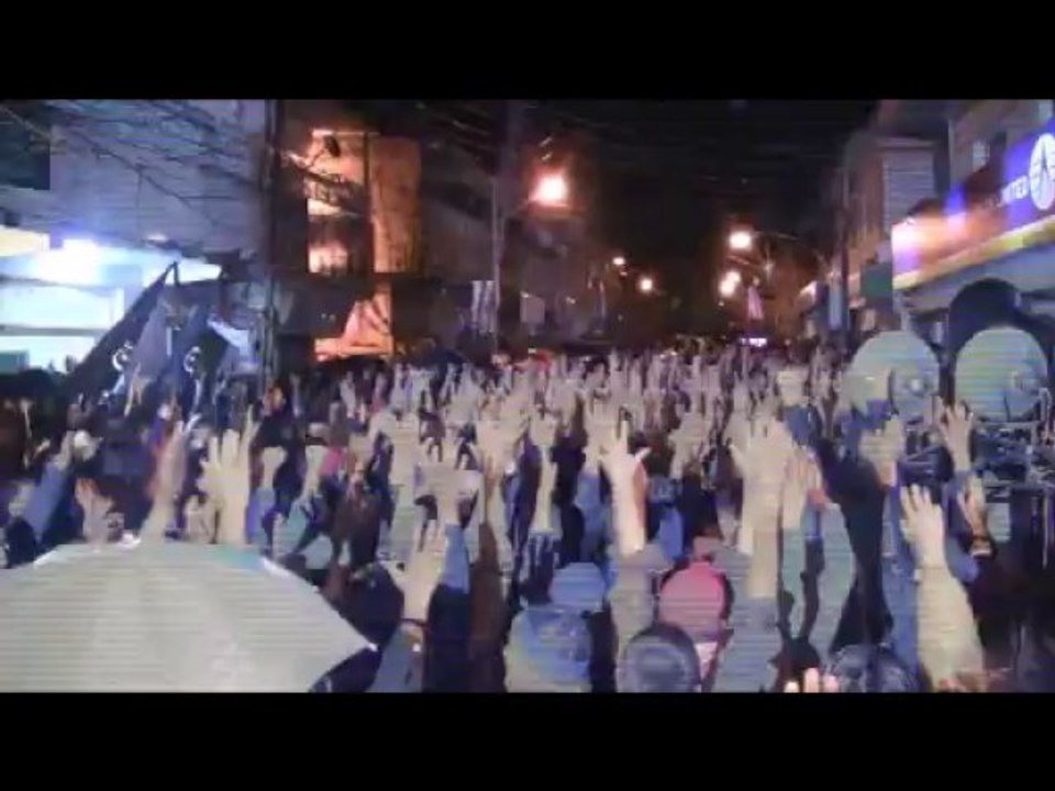 Azadari at Dharna on Alamdar road Quetta 12-01-2013