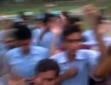 ATI Students raising slogans at ISLAMIC UNIVERSITY BAHAWALPUR (IUB) Pakistan