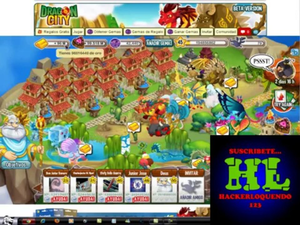 hack de gemas para dragon city (pedido) (HD) 2013