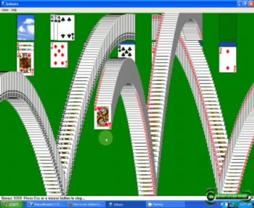 How to instantly win solitaire game