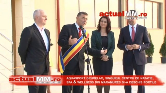 actualMM.ro AquaSport DruRelax, singurul centru de natatie, spa & wellness din Maramures si-a deschis portile