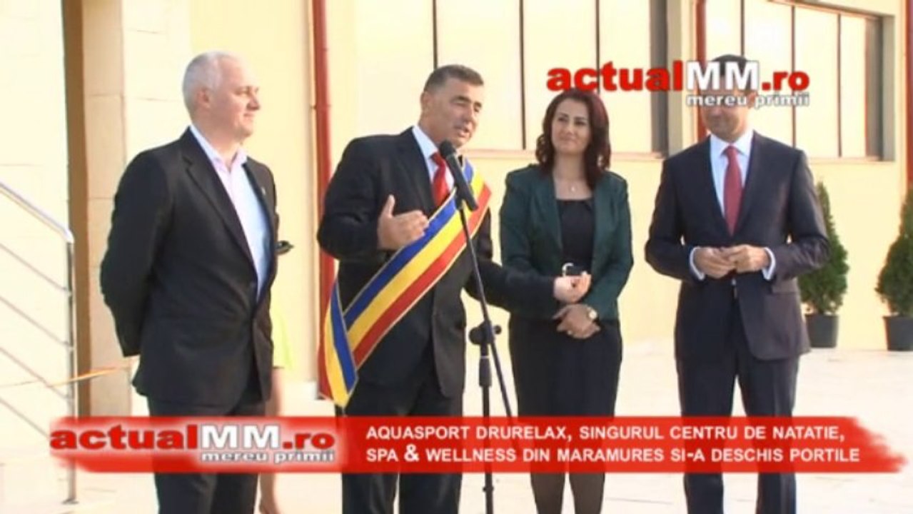 actualMM.ro AquaSport DruRelax, singurul centru de natatie, spa & wellness din Maramures si-a deschis portile
