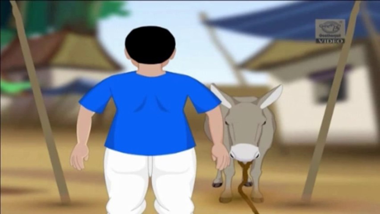 Aesop's Fables - The Donkey and His Master - Moral Stories for Children