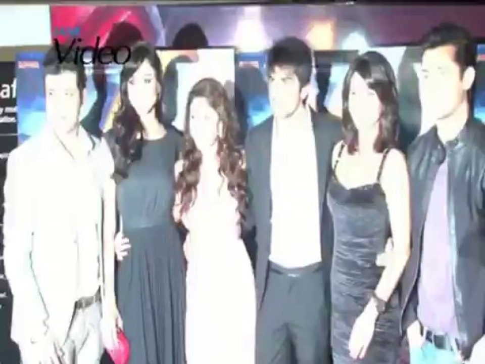 Stras at Warning premiere