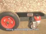 AUSAVINA 4 Wheel Sab Dolly for Granite stone, construction, move stone, work place.