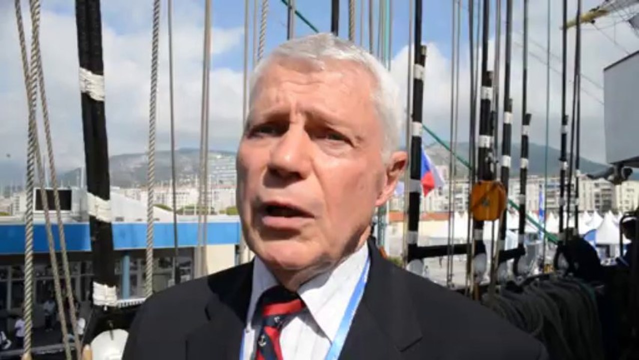 Toulon Voiles de Légende : Interview de l'Amiral Gachot