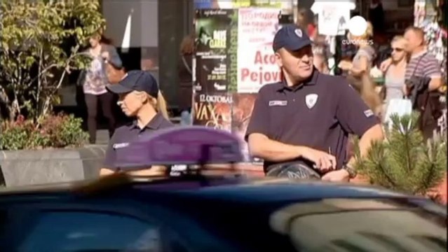 Gay rights activists in Serbia protest government ban on...