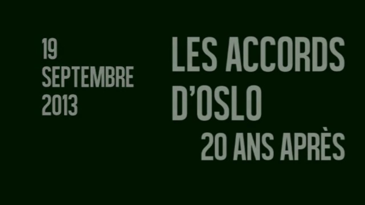 Palestine : oslo 20 ans après
