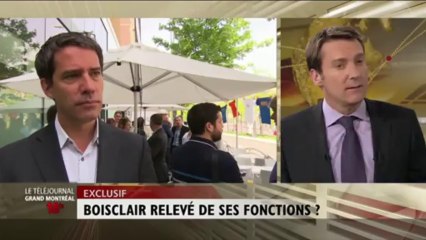 André Boisclair relevé de ses fonctions?