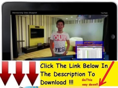 Membership Sites Blueprint Signup + Membership Sites Blueprint Download