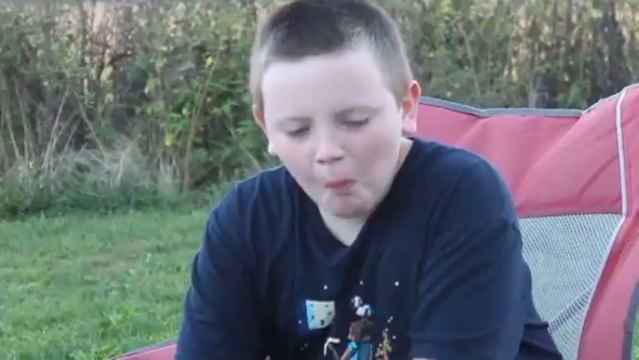 Boy Rolls the Dice Eating Scotch Bonnet Pepper