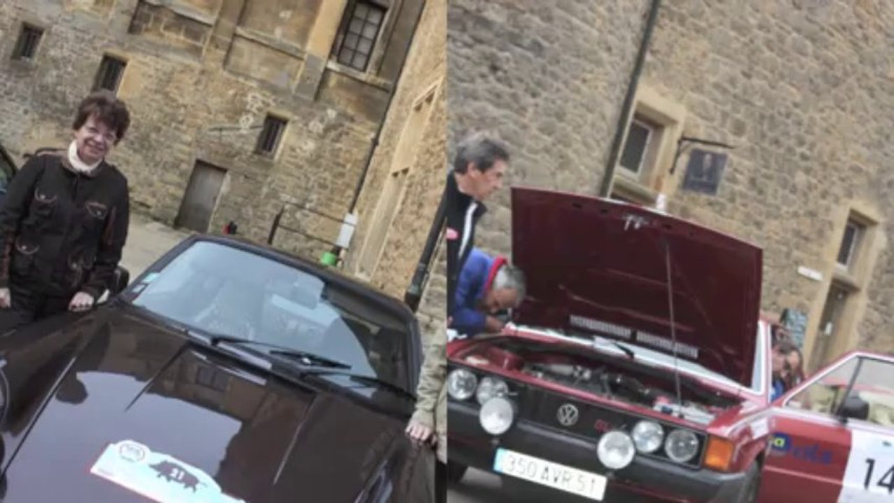 Sedan : Départ du rallye des Ardennes