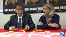 Marine Le Pen à Carcassonne « Gagner des villes et faire élire des centaines de conseillers municipaux », le samedi 28 septembre 2013 :