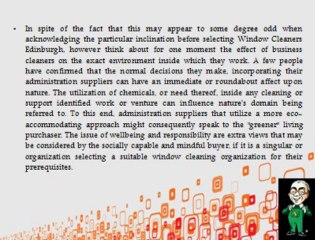 Services Provided By Office Cleaners Edinburgh