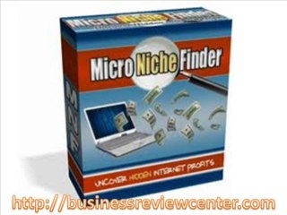 Micro Niche Finder Review - Business Review Center
